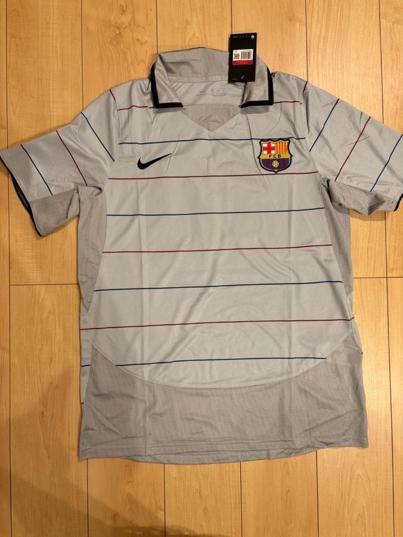 新品タグ付】ロナウジーニョ ユニフォーム Away 2XL 03-04 バルサ
