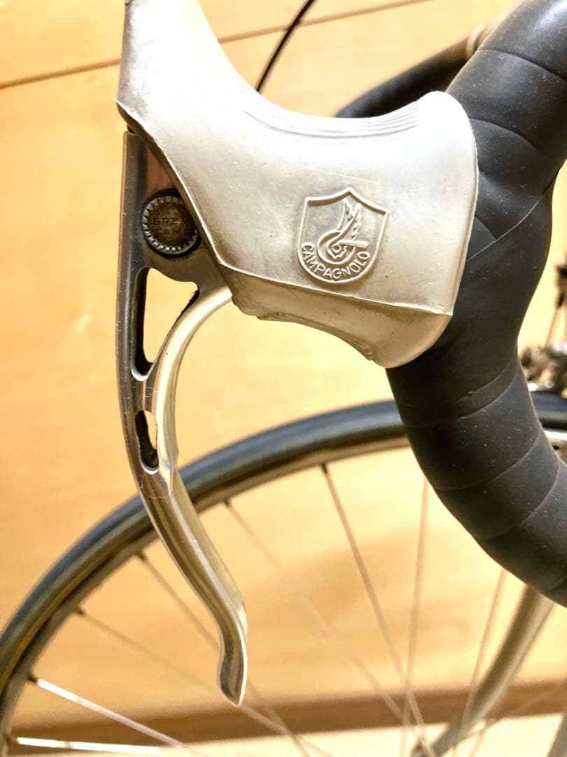 オークションEDDY MERCKXシルバー1980年代 ロードレーサー クロモリ