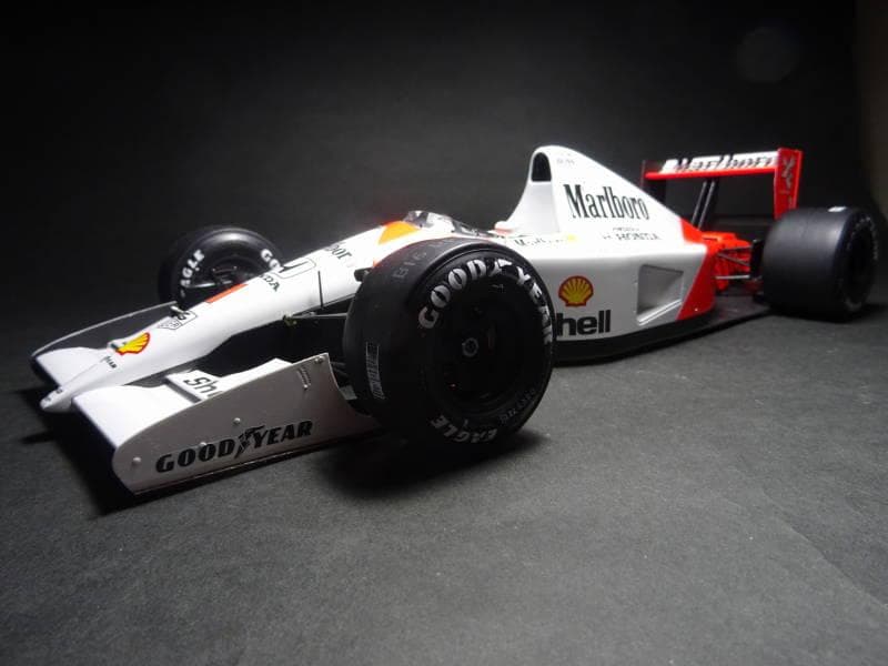 1/12マクラーレンMP4/6完成品 - メルカリ