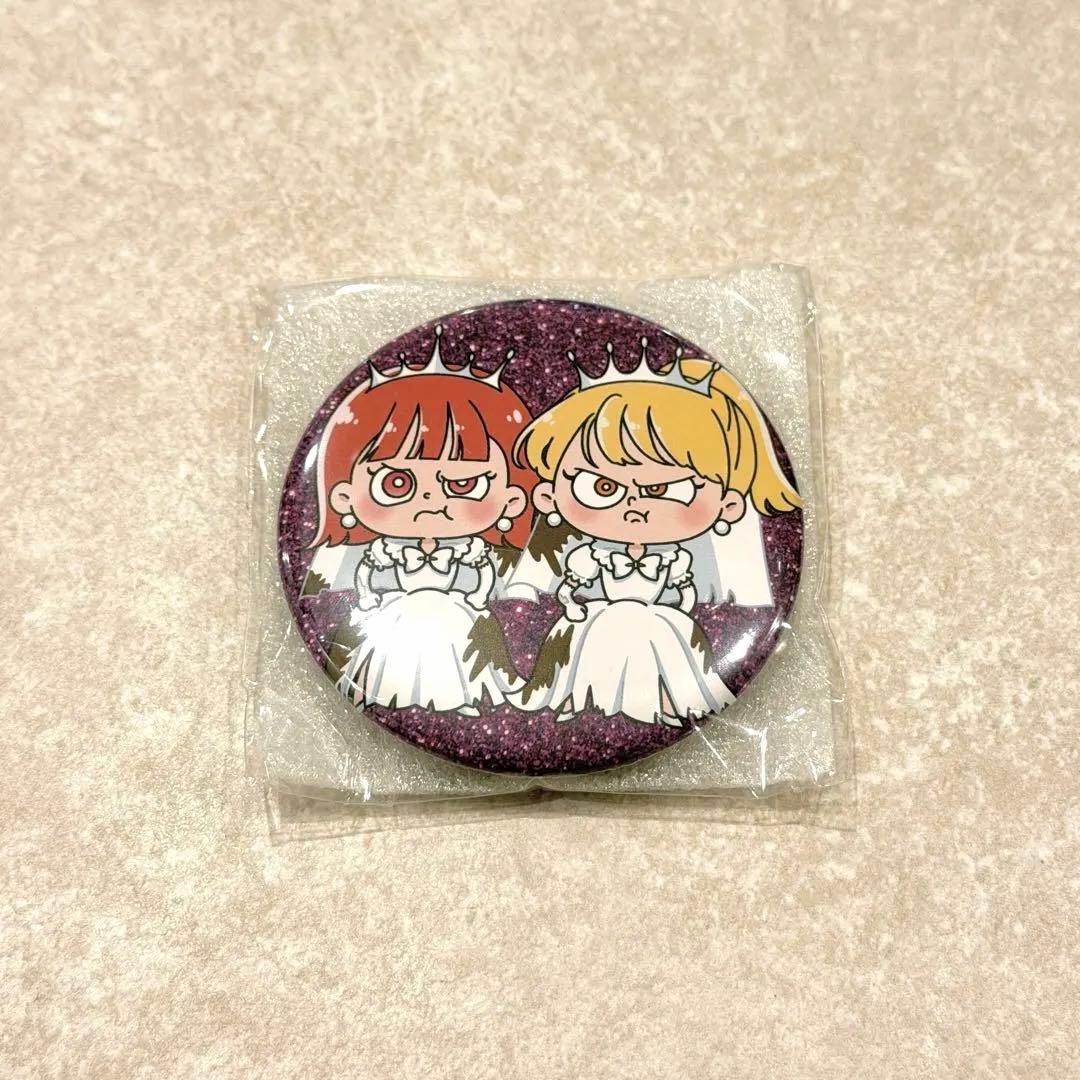 平成フラミンゴ 助け展 缶ミラー NICO RIHO - メルカリ