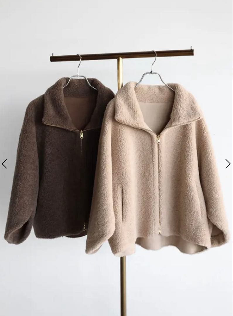 YAMADAYA CLOVE フェイクムートンリバーシブルコート - メルカリ