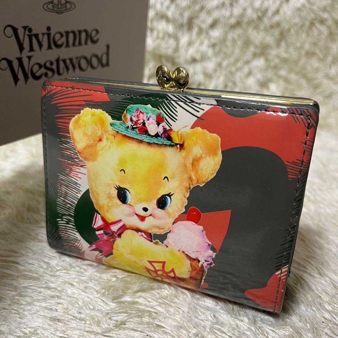 美品✨ Vivienne Westwood クリーピーベア 折り財布 がま口 - メルカリ