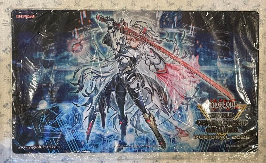 希少 新品未開封 閃刀姫 ゼロ プレイマット WCQ 2026 遊戯王