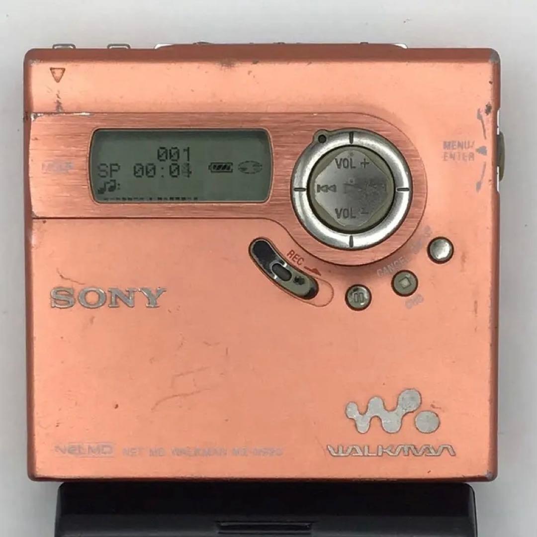 SONY MZ-N920 MD WALKMAN MDウォークマン オレンジ - メルカリ