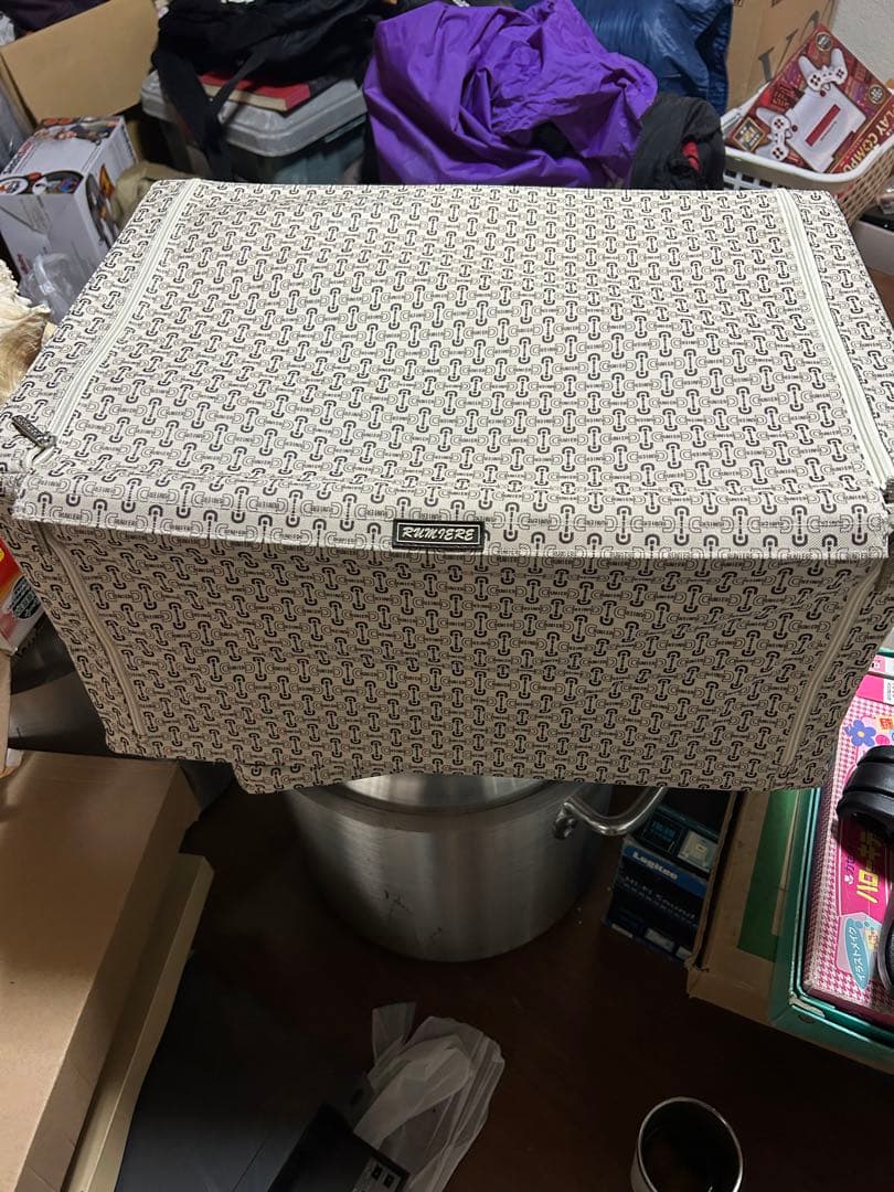 折りたたみ ふた付き収納ケース RUMIERE(ルミエール) 2セット - メルカリ