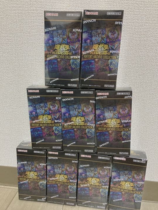 遊戯王 ヒストリーアーカイブコレクション 9BOX