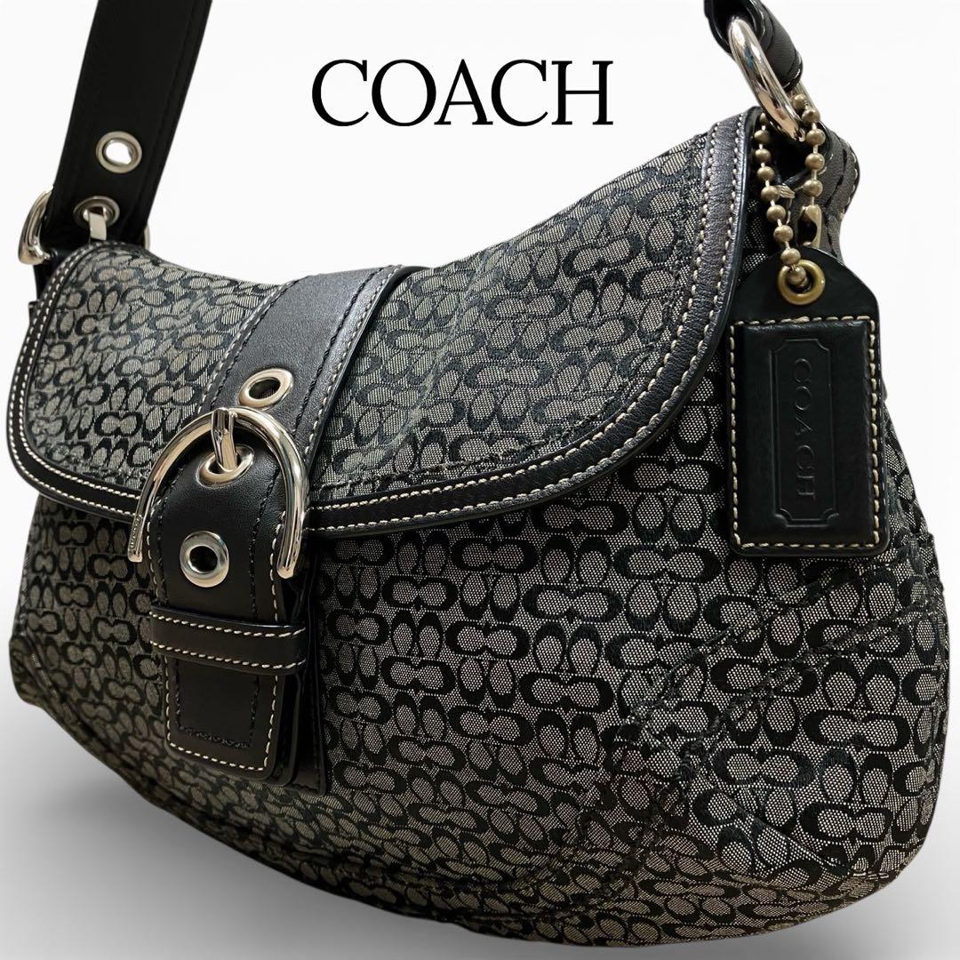 COACH ワンショルダーバッグ ソーホー シグネチャー レザー キャンバス COACHコーチ SOHOソーホー ワンショルダーバッグ シグネチャー6818