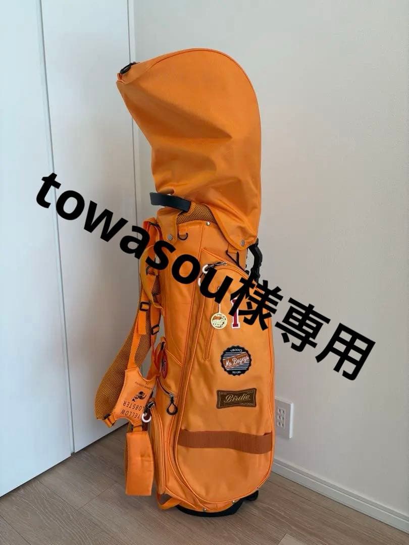 イエローロブスターキャディバッグ オレンジ 公式】Yellow Lobster キャディバッグ CALIFORNIA Orange – yellow-lobster