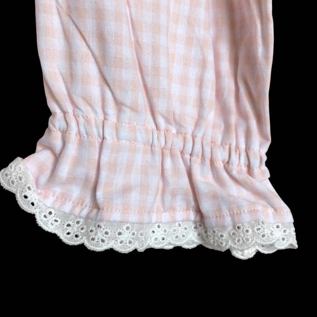 新品⭐️ツモリチサト スリープ チェック パジャマ ピンク 綿100 L