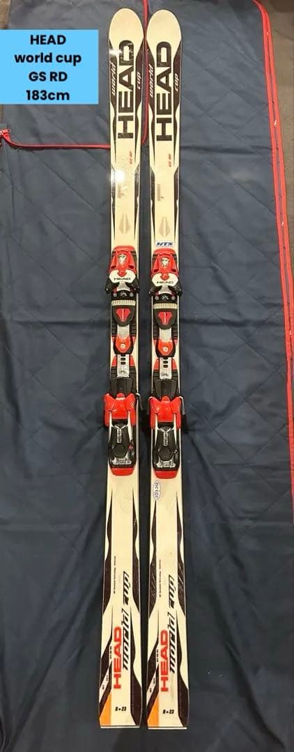 HEAD スキー板 WORLDCUP GS RD 183cm HEAD＜ヘッド＞2024-2025年NEWモデルスキー板の変更点を徹底解析！