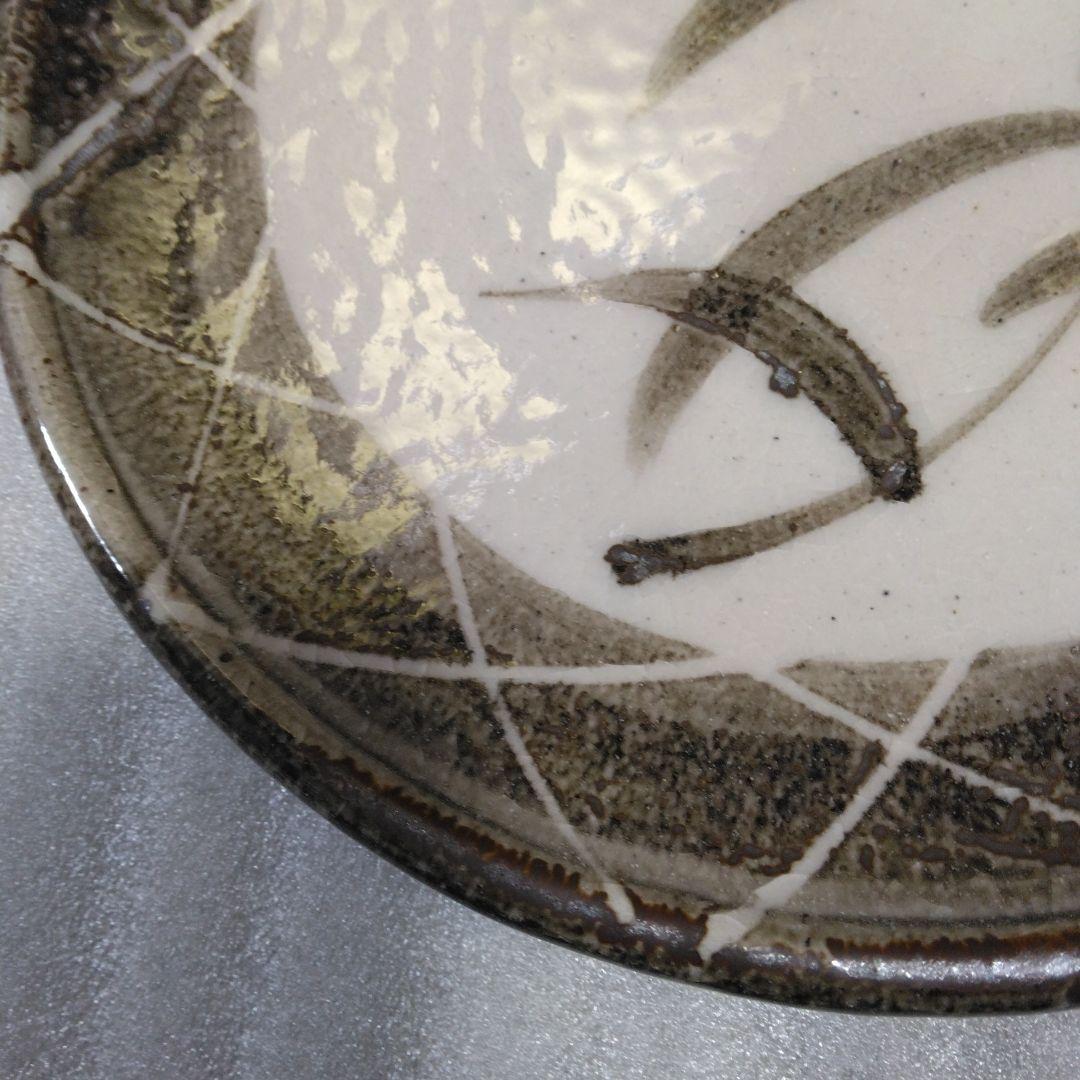 中垣連次 竹模様皿