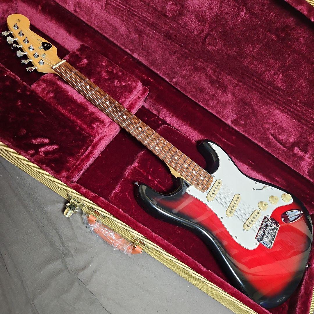 週末セール分解整備済みFender homage ストラトタイプ ワインバースト Fender Custom Shop / American Custom Stratocaster NOS Violin Burst