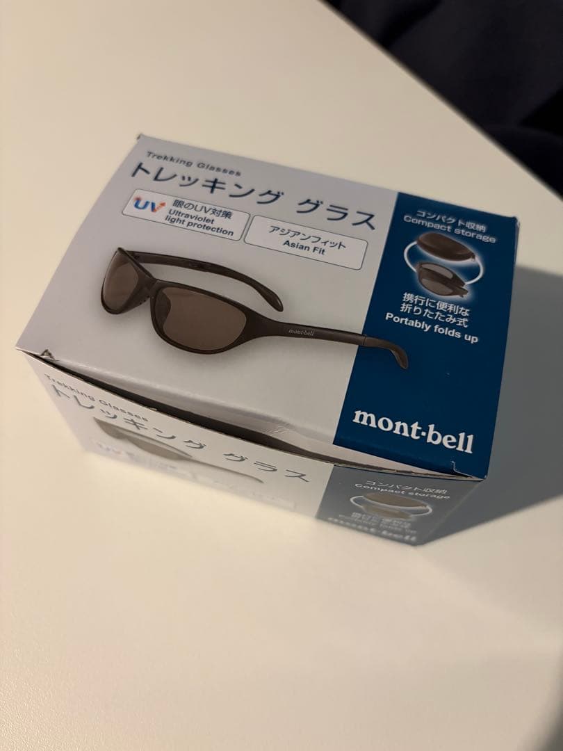 mont-bell トレッキンググラス ライトグレー - メルカリ