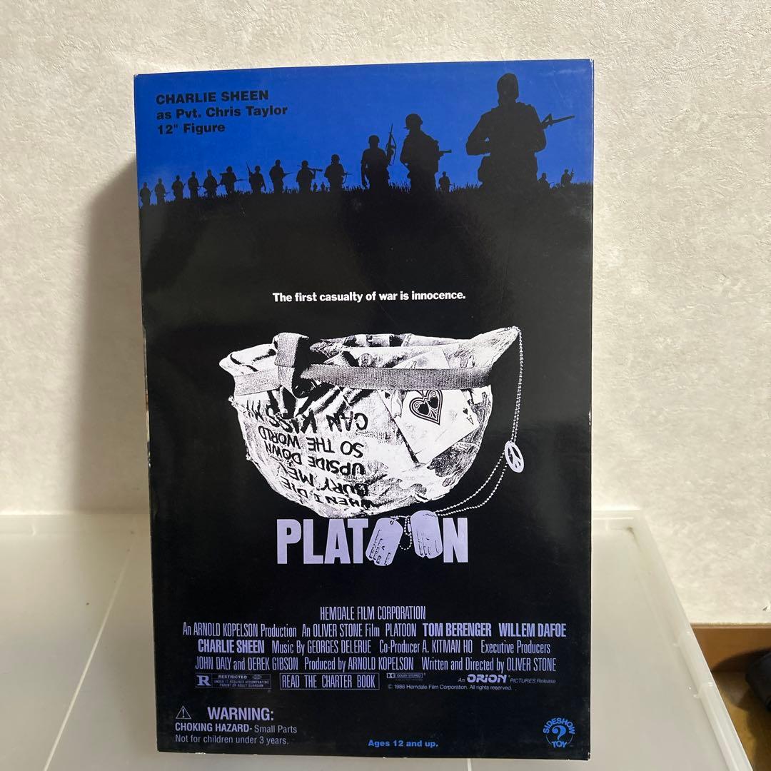 激レア　Platoon クリス・テイラー 12インチフィギュア Platoon Chris Taylor (Charlie sheen) 12 in action figure Hot Toys