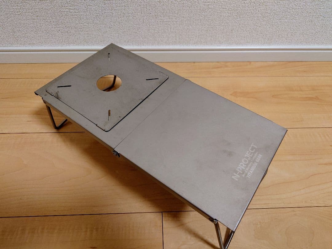 N-PROJECT OD缶専用フルチタン遮熱テーブル