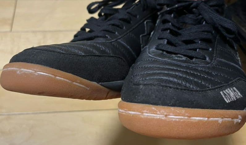 デスポルチ GINGA ブラック フットサルシュ ズ サイズ 27センチ 美品