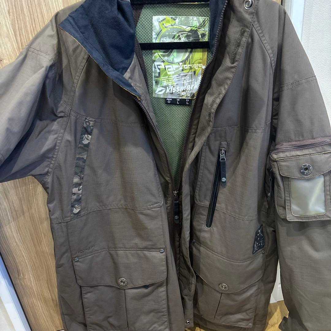 kissmark スノーボードウェア ブラウン OL - スノーボード安い