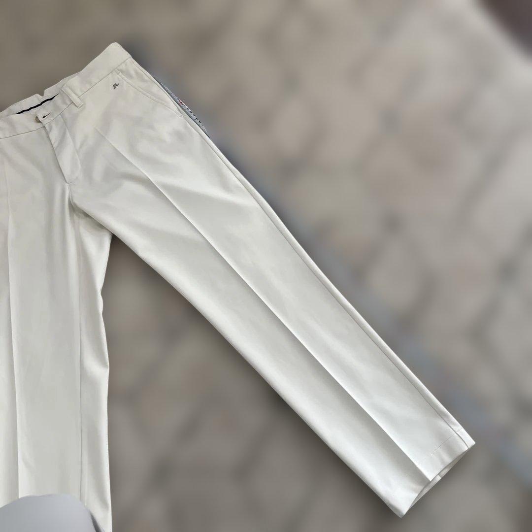 J.LINDEBERG ゴルフパンツ 31/34白 リンドバーグ夏用 - メルカリ