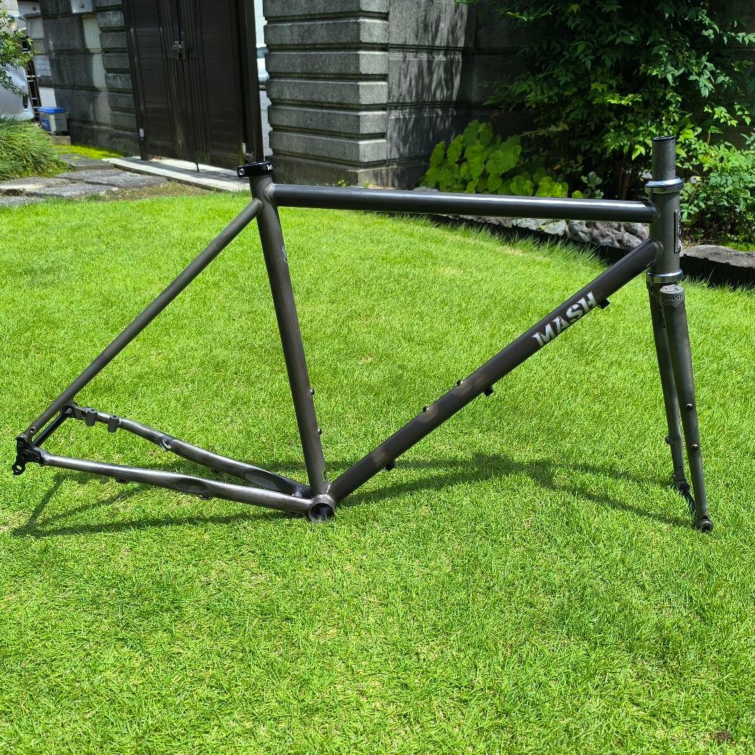 MASH All-Road Matte Phosphate Sサイズ MASH All-Road Frameset Matte Phosphate – MASH SF