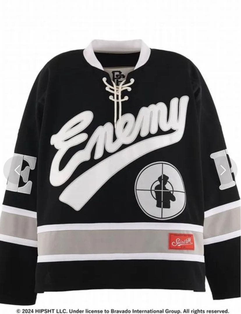 セントマイケル パブリックエネミー ホッケーシャツ ゲームシャツ