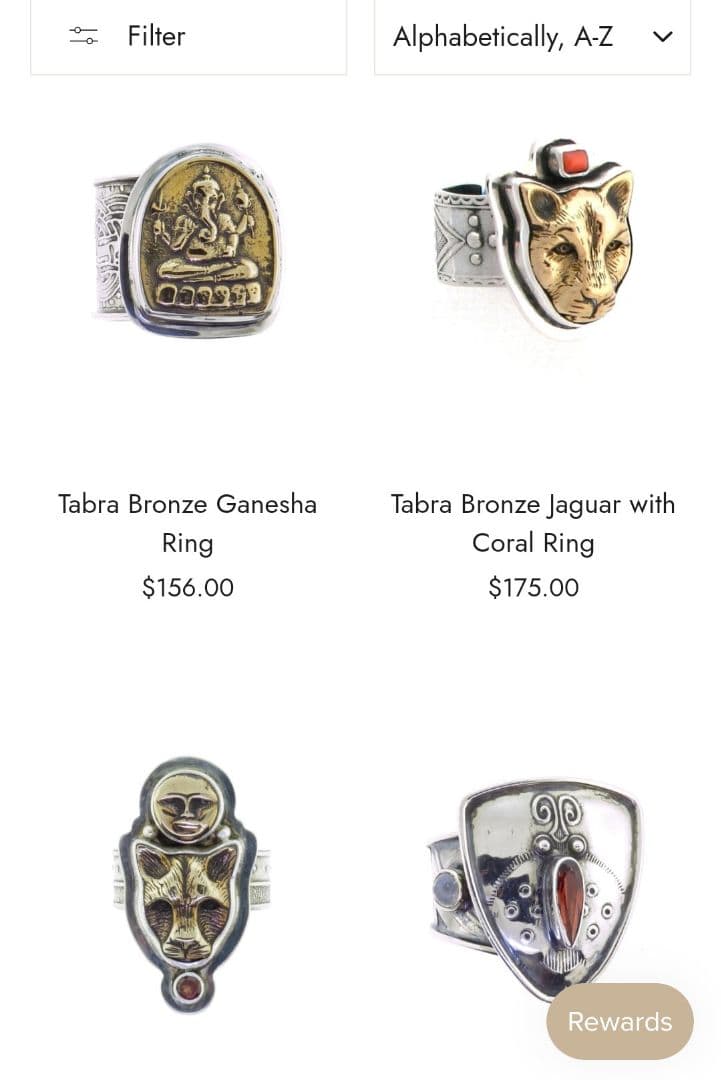 tabra tunoa タブラ リング 指輪 シルバー ハンドメイド レア 希少