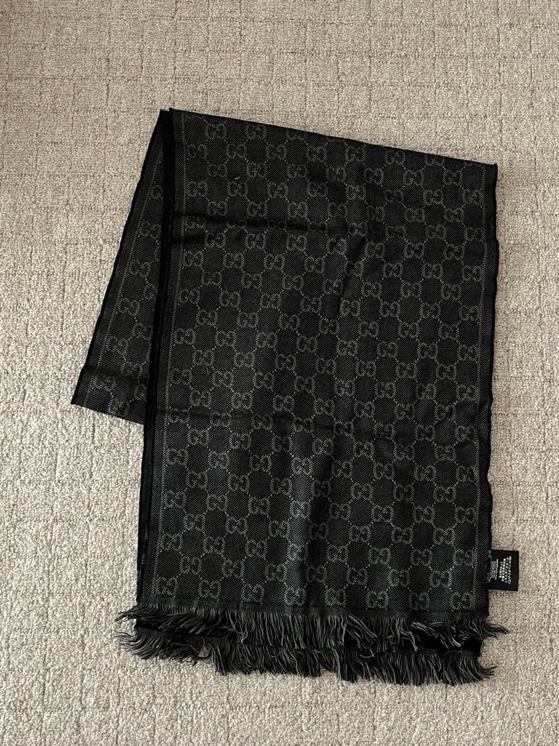 GUCCI GGロゴ マフラー GGロゴ マフラー[570603-3g200-9568] GG Logo Muffler | グッチ 新品