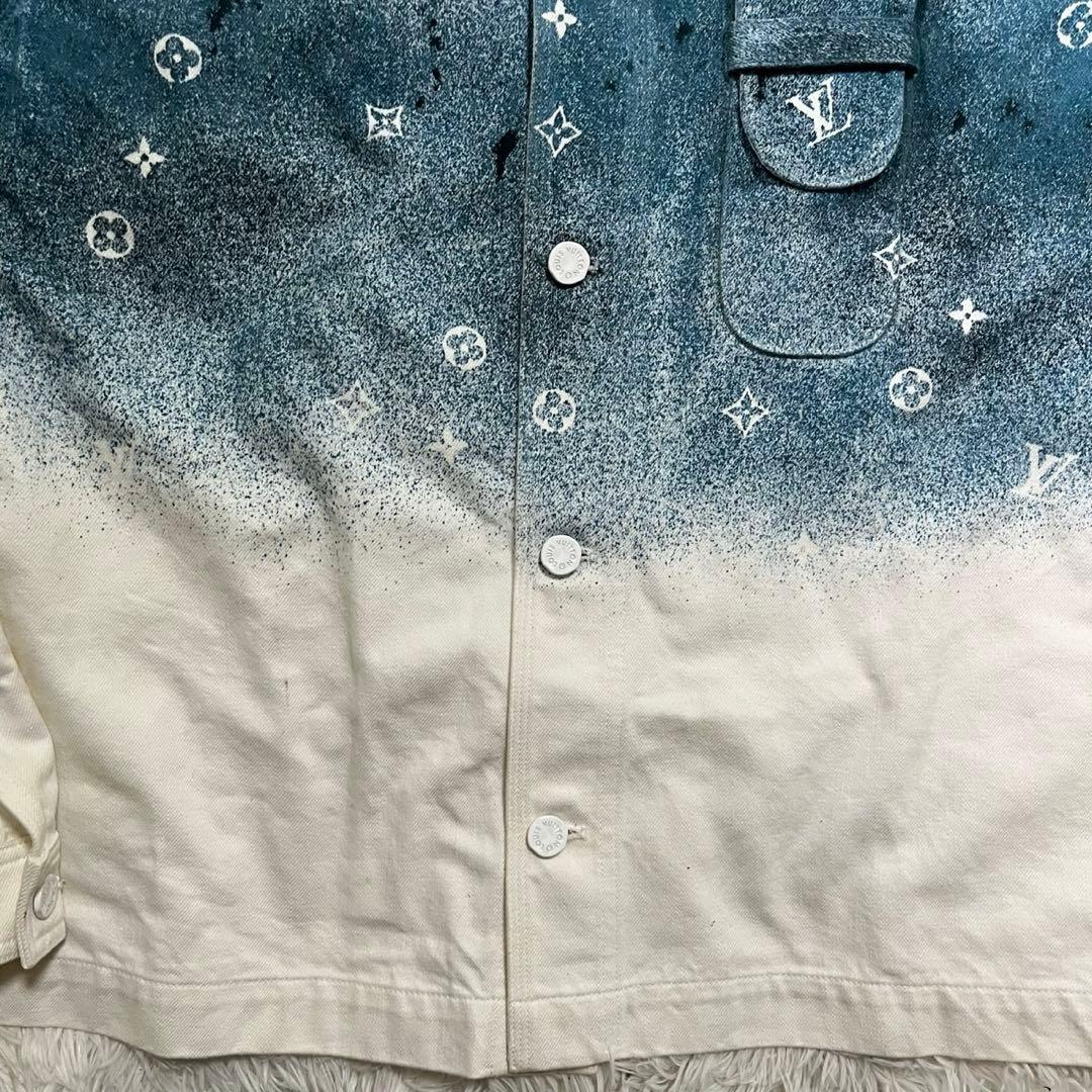 ルイヴィトン ワークウェアシャツ BTSテテ・吉沢亮着用 グラデーション
