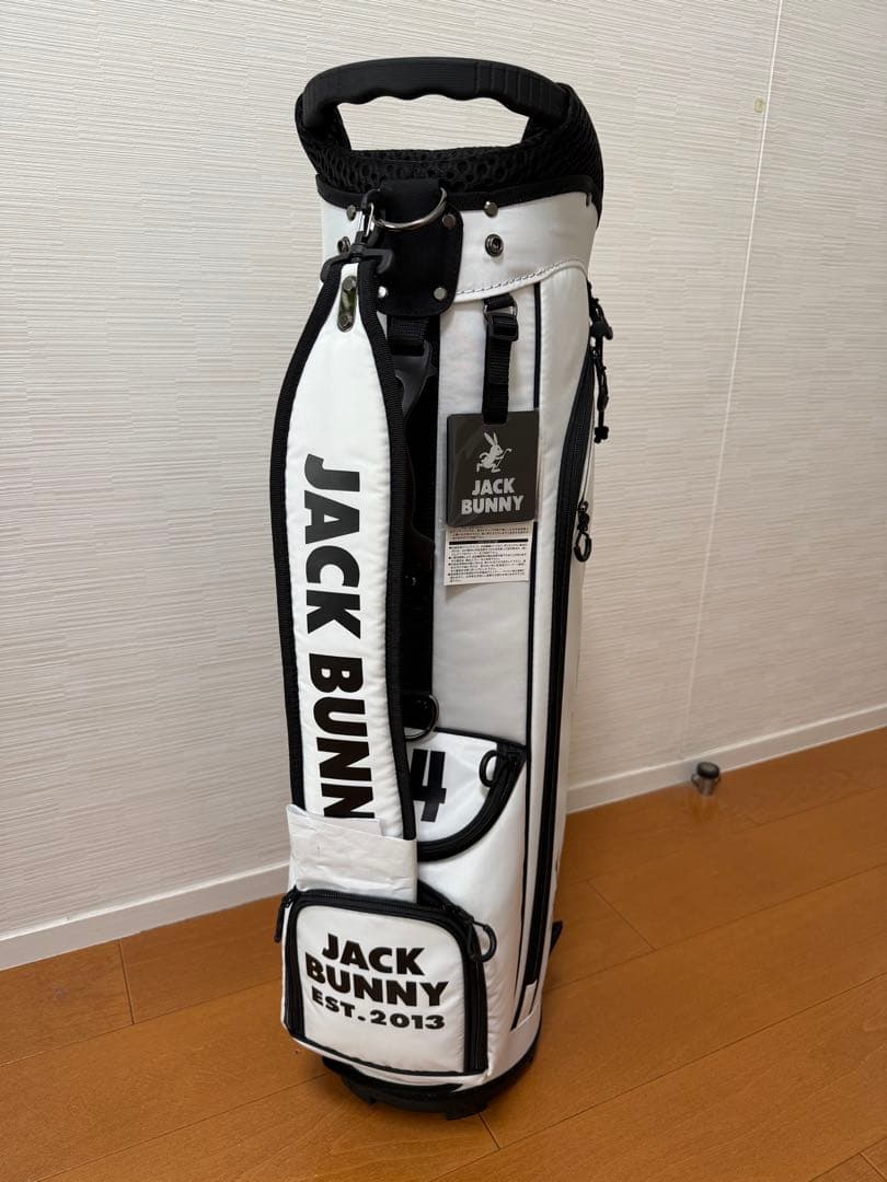 新品 パーリーゲイツ ジャックバニー キャディバッグ 46インチ