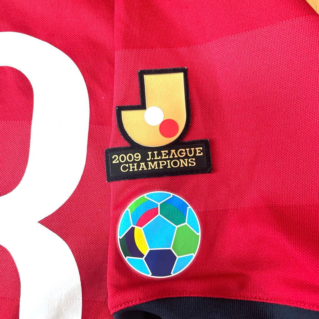 鹿島アントラーズ 2010ユニフォーム マルキーニョス選手 Mサイズ 金色J