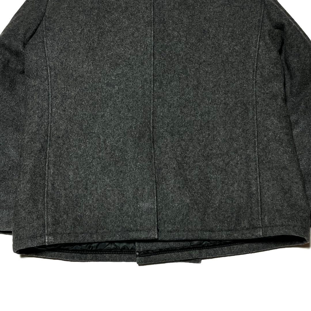 schott USA製 740N Pコート ダークグレー 42 メルトンコート - メルカリ