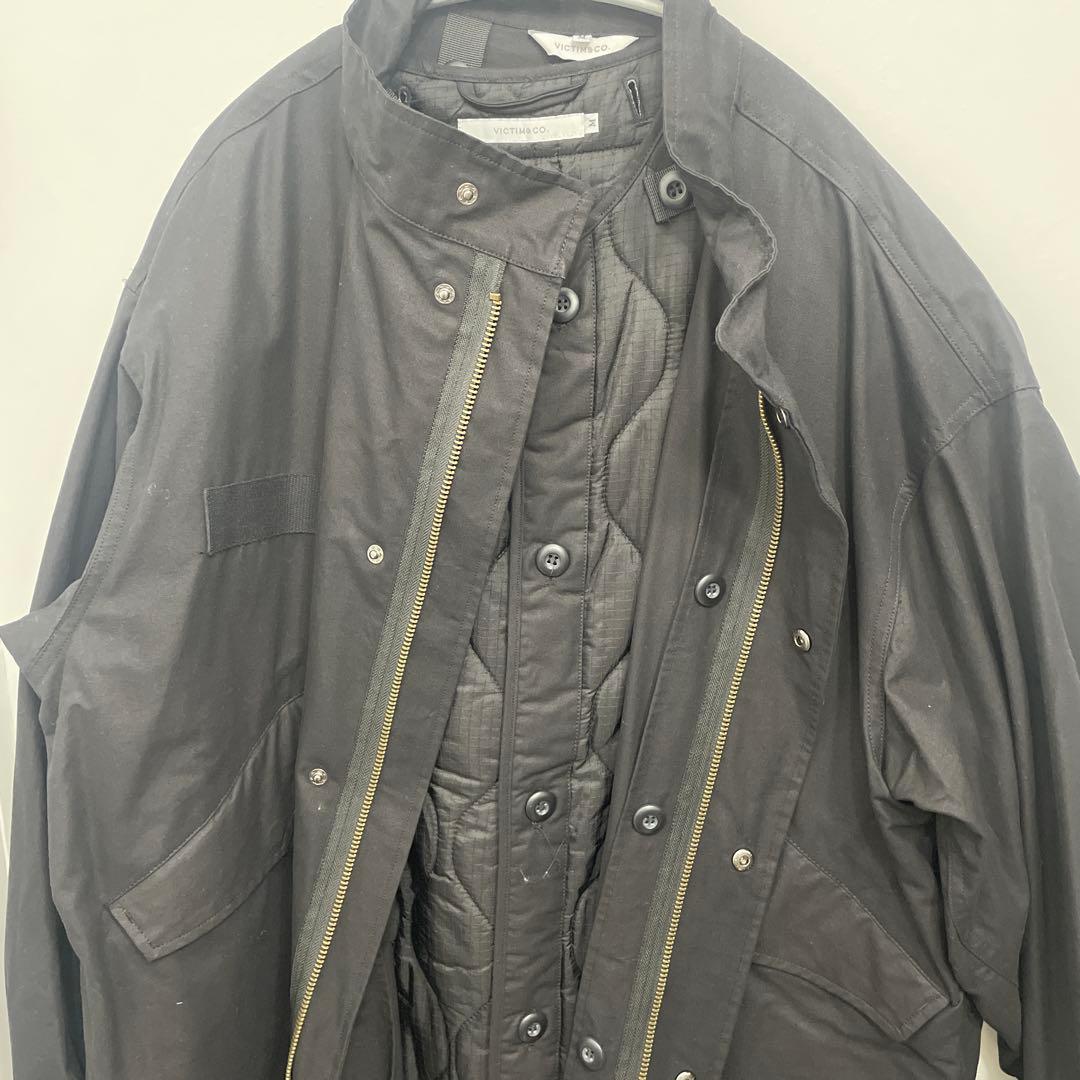 VICTIM M65 BIG COAT QUILTED BIG VEST