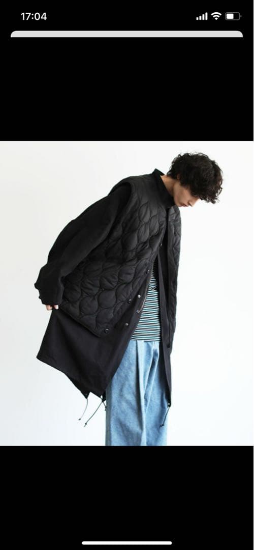 VICTIM M65 BIG COAT QUILTED BIG VEST