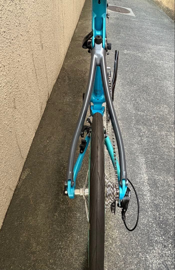 Tyrell FXα 新品未使用 ターコイズブルー ミニベロ 小径車 タイレル