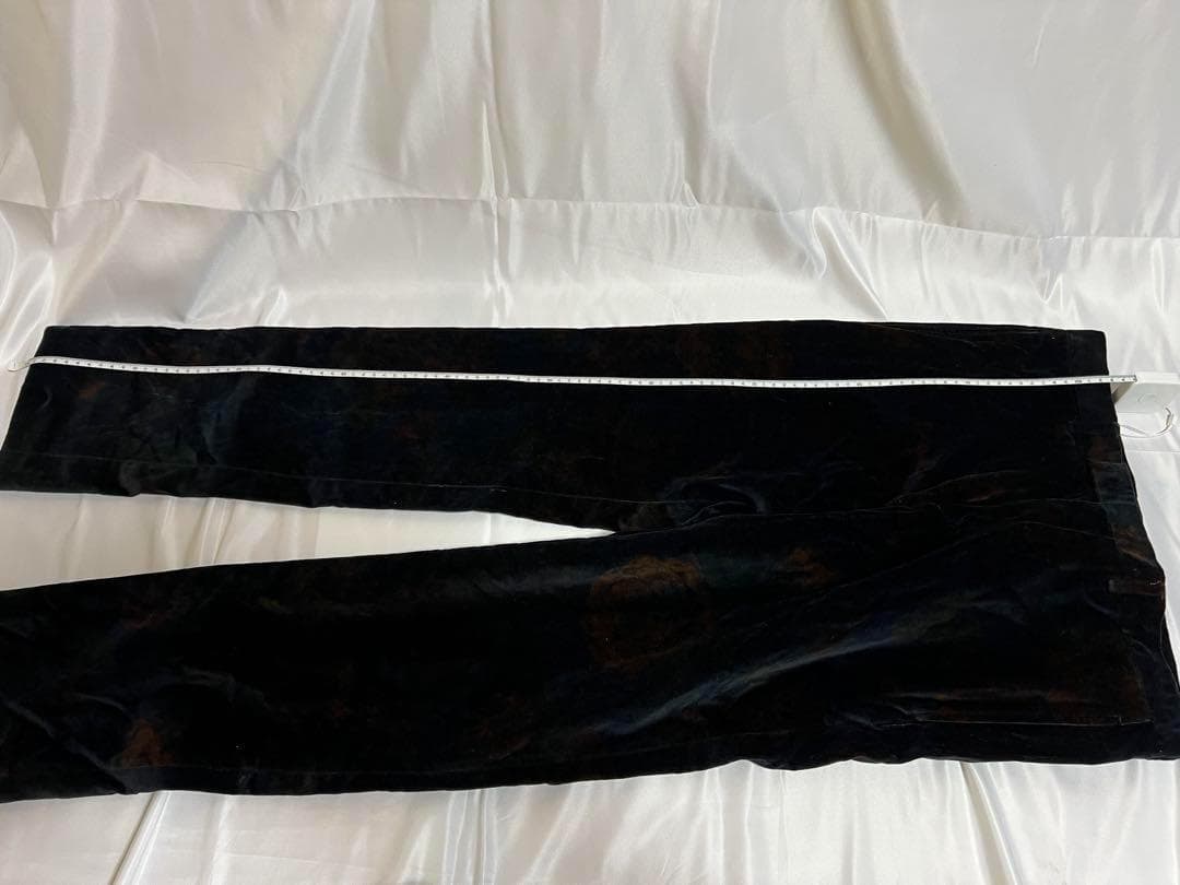 GUCCI フラワープリント ベルベットパンツ サイズ42/11号