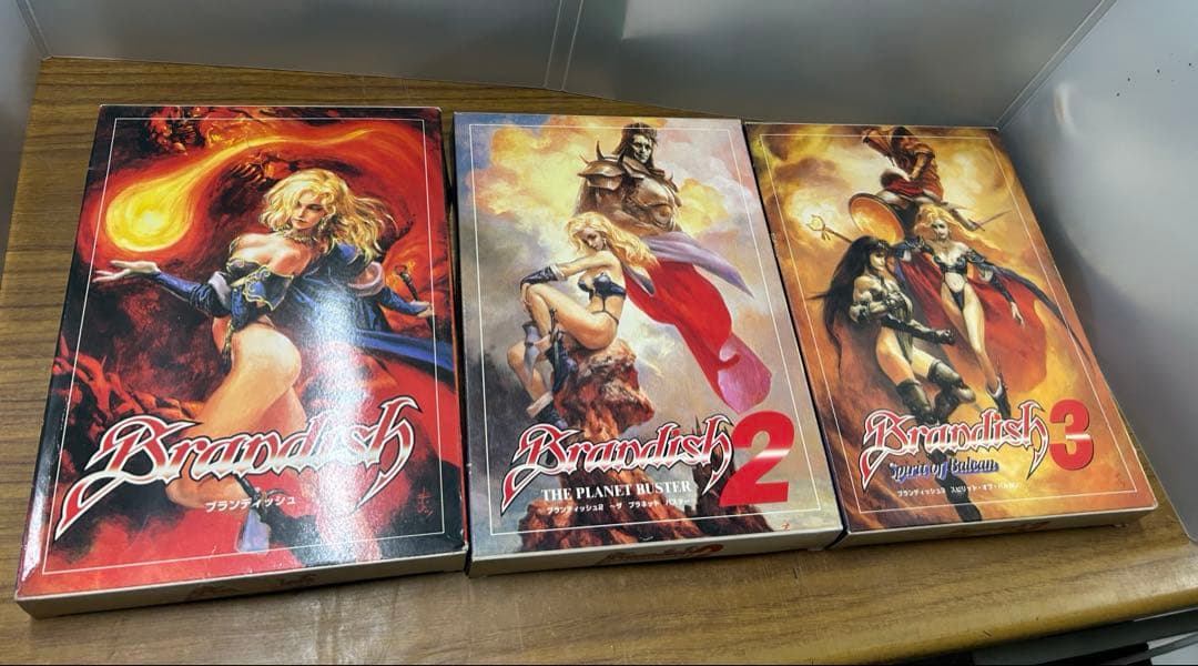 日本ファルコム ブランディッシュ 1〜3 PC-98 CD-ROM版