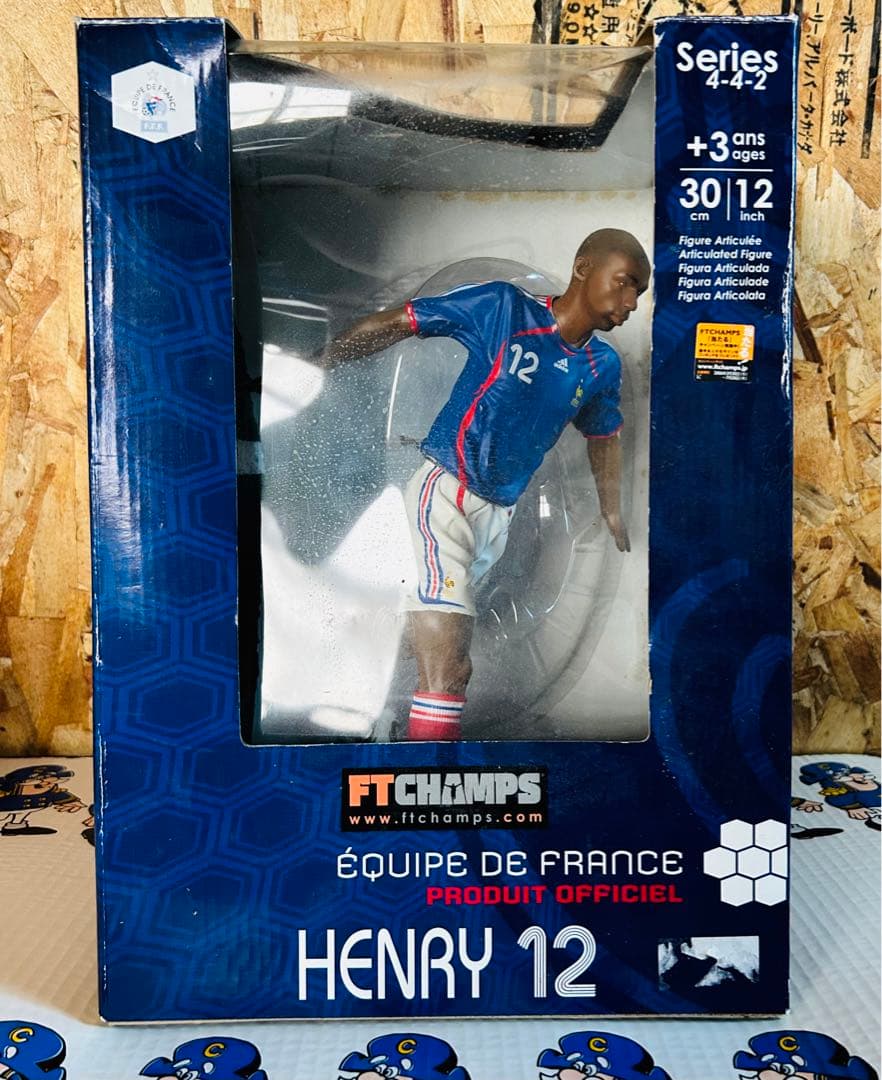 06' FT CHAMPSサッカーフィギュア12インチ フランス代表アンリ Yahoo