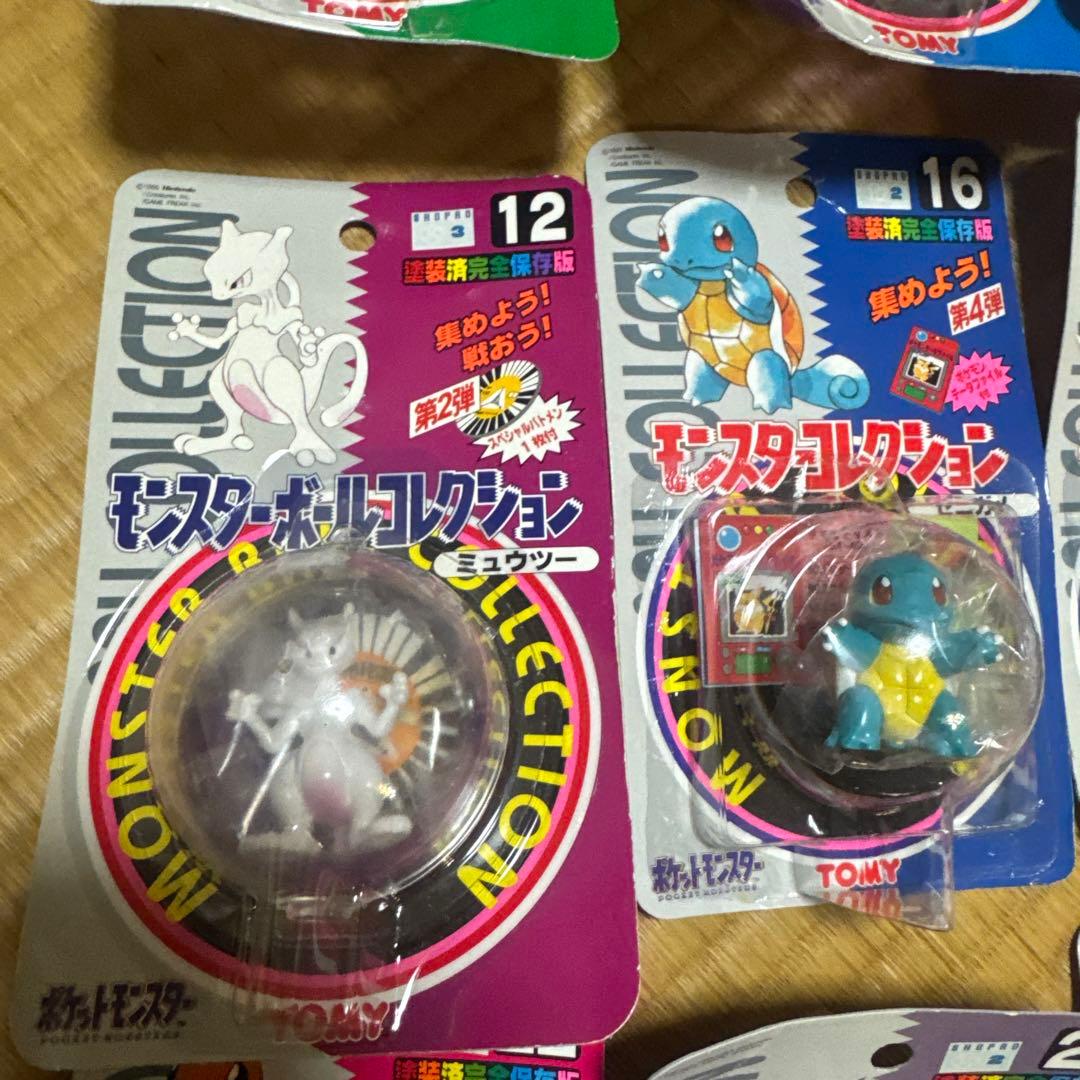 新品未開封品 モンコレ 初期 ピカチュウ、ゲンガーなど15体 TOMY