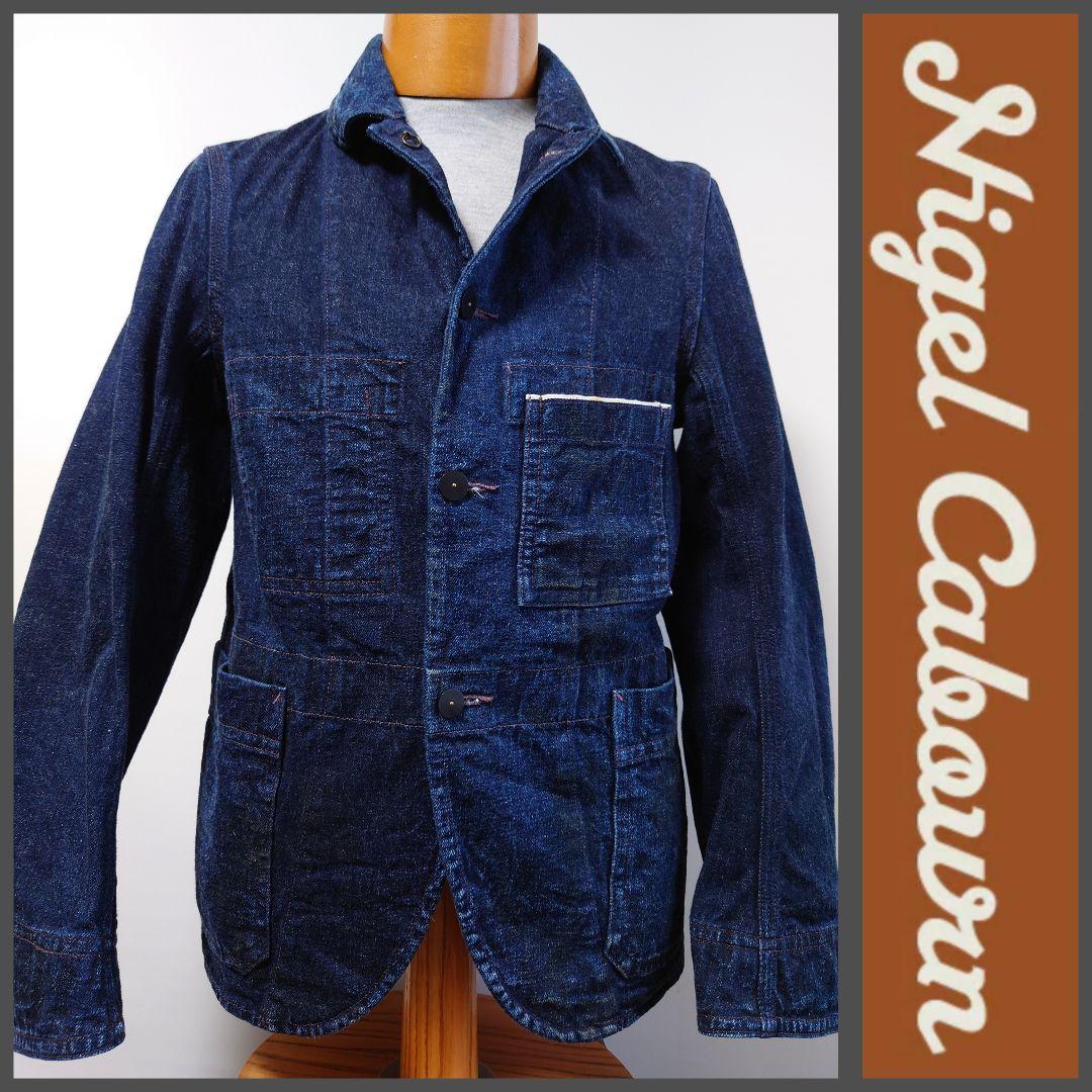 Nigel Cabourn Vintage＆汚れペイント加工 ジャケット Nigel Cabourn's take on America vs. Britain》VINCENT HALFTEX MODIFY