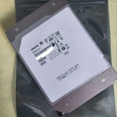 東芝 16TB HDD MN08ACA16T 稼働時間極小 - メルカリ
