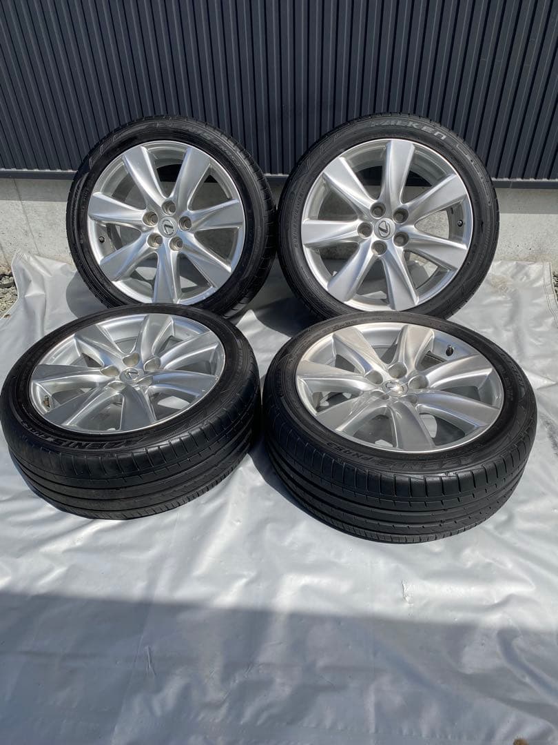 レクサスLS600h/LS460純正19インチ ホイール／タイヤセット - メルカリ