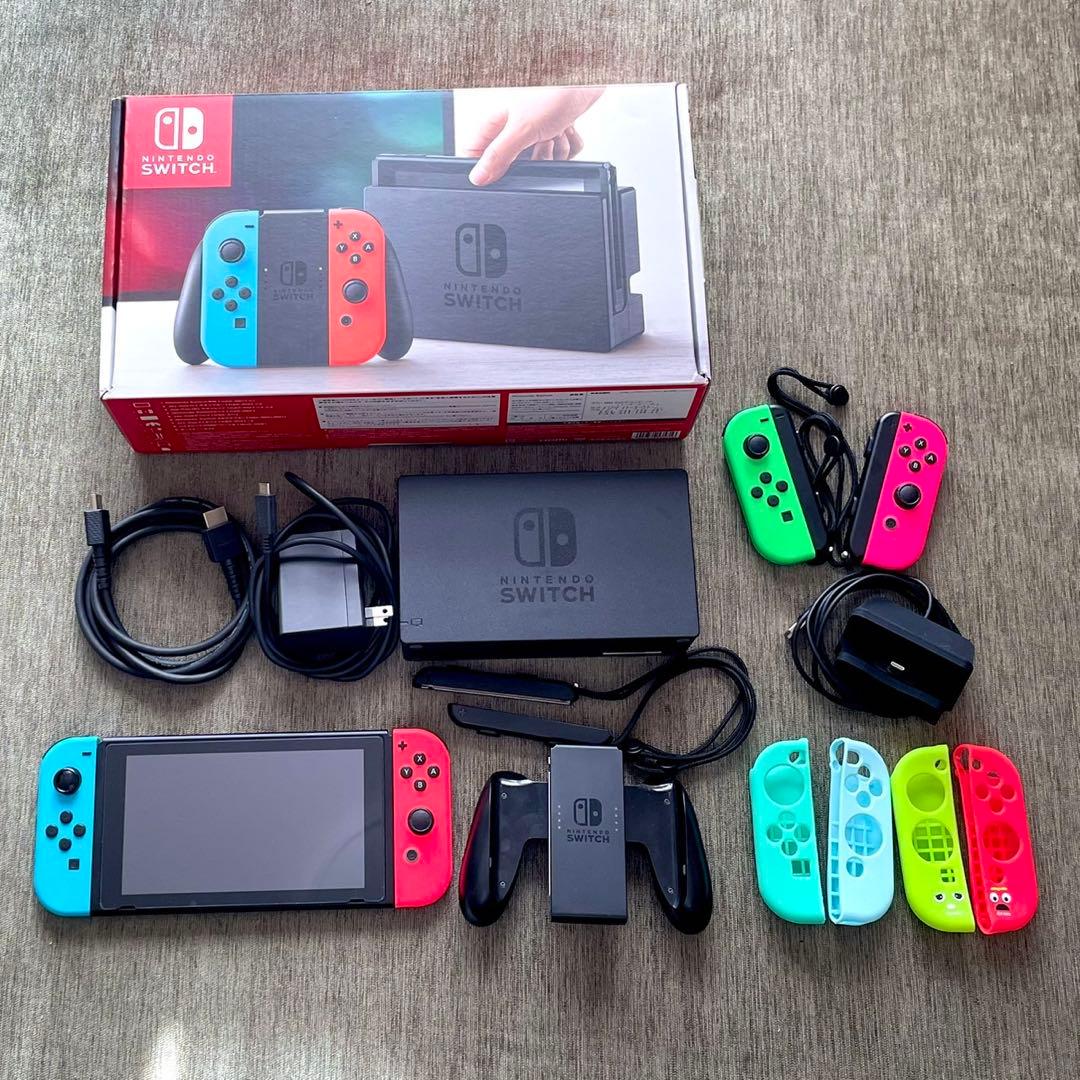 Nintendo Switch 本体 カラフルジョイコン付き 楽天市場】【ポイント2倍】【60日保証キャンペーン中】選べる 型番