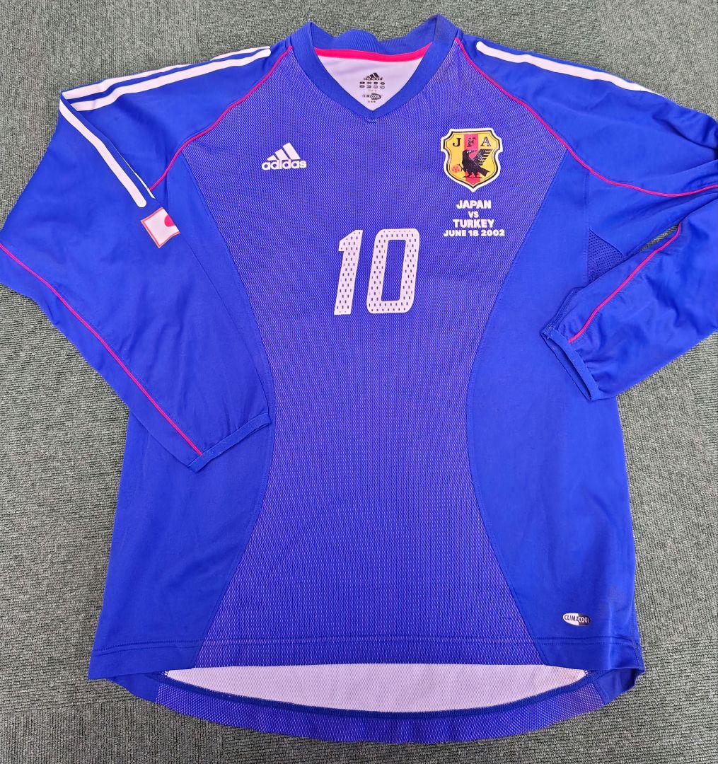 2002日韓ワールドカップ 日本代表レプリカユニフォーム 小野伸二モデル