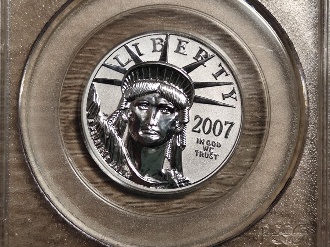 まーちゃん様専用 PCGS PR70☆2007 アメリカ プラチナ イーグル - メルカリ