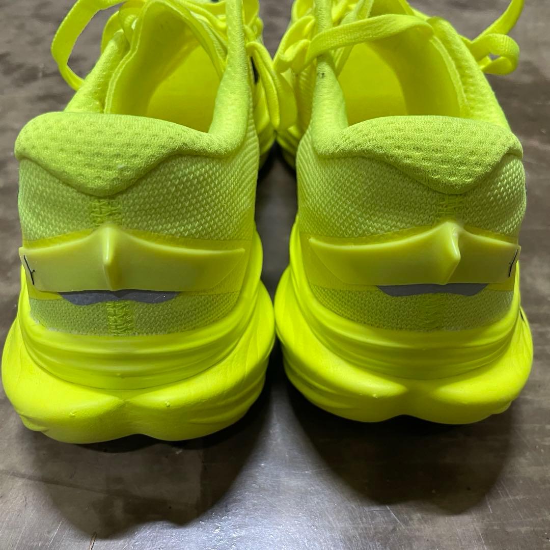 【美品】PUMA プーマ ディヴィエイトニトロ3 イエロー 25.5cm