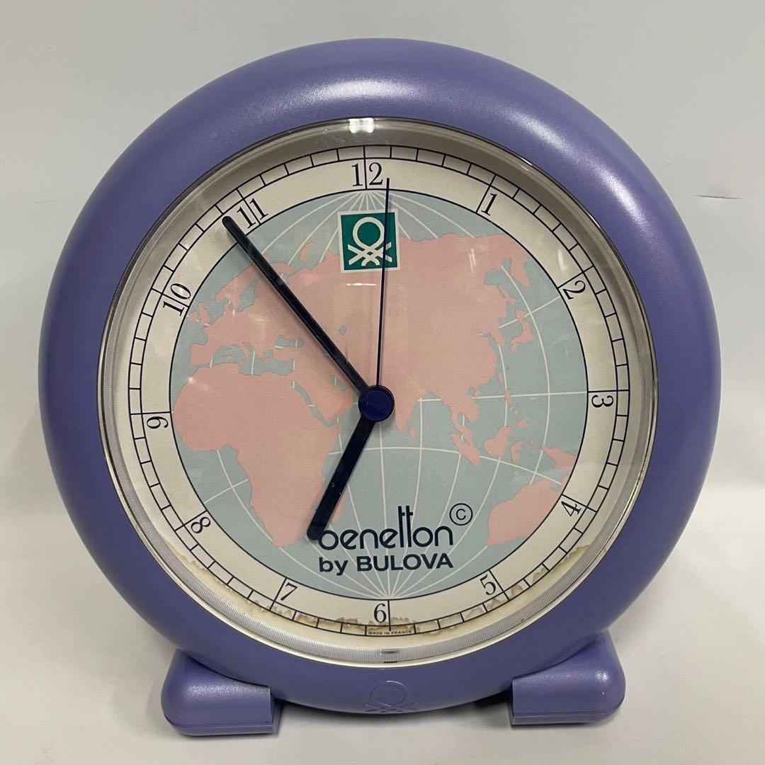 ヴィンテージ　benetton bulova 置時計 楽天市場】ベネトン by ブローバ 腕時計 BENETTON BULOVAの通販