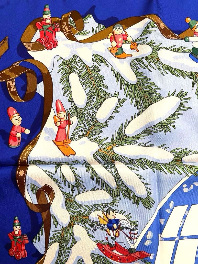 極希少 美品 エルメス シルクスカーフ カレ フォーブル24番地の