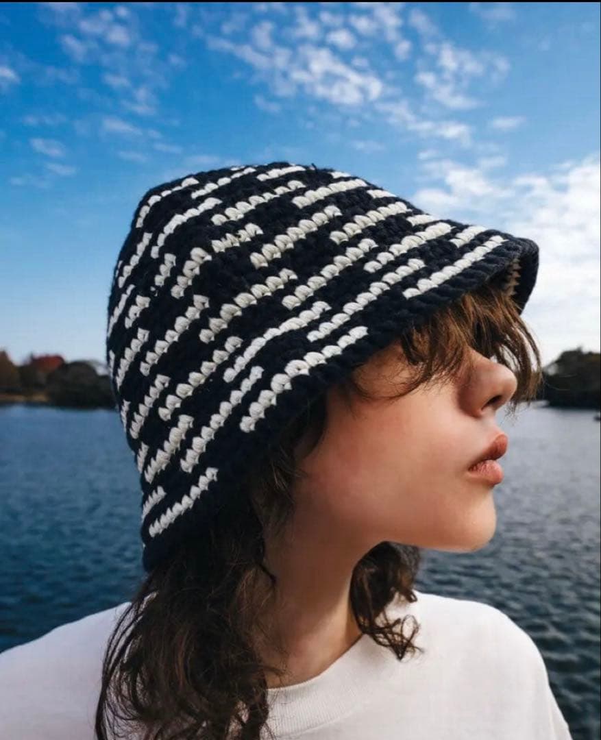最安値 セントマイケルSAINT Mxxxxxx KNIT BUCKET HAT 帽子 SAINT Mxxxxxx - KNIT BUCKET HAT / BLK Saint Mxxxxxx KNIT