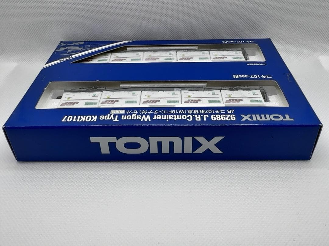 未開封 TOMIX 92989 JRコキ107形貨車(W18Fコンテナ付)セット - メルカリ
