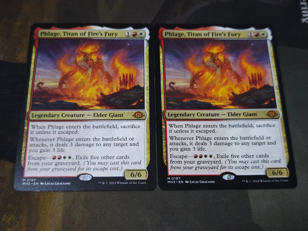 MTG 火の怒りのタイタン、フレージ 英語