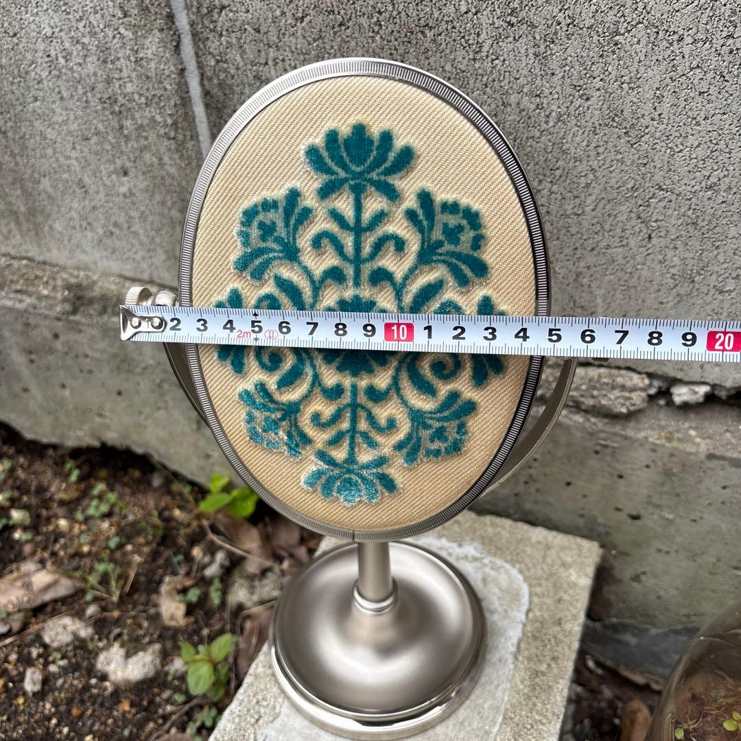 資生堂 スタンドミラー 鏡 花椿 SHISEIDO 昭和レトロ 記念品 化粧